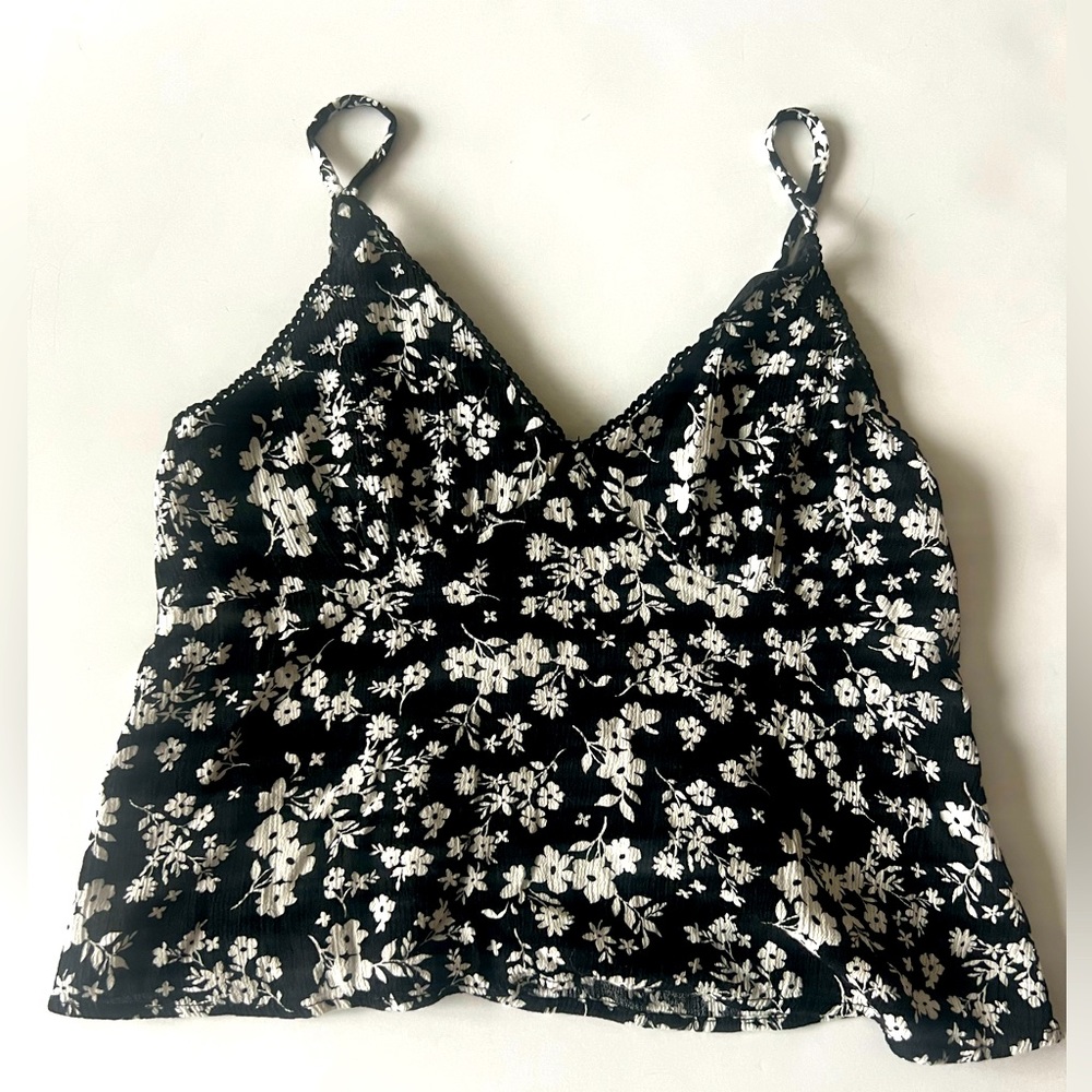 Floral tank top